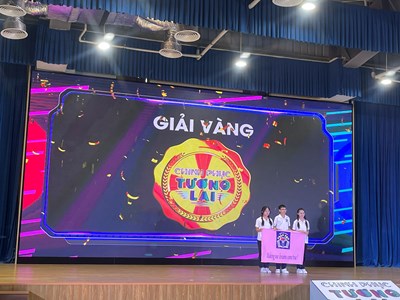 Học sinh Trường THCS Trần Phú, quận Lê Chân, thành phố Hải Phòng, đạt giải Vàng,  vòng Bán kết khu vực miền Bắc, cuộc thi truyền hình dành cho học sinh THCS  Chinh phục tương lai , năm học 2023 - 2024